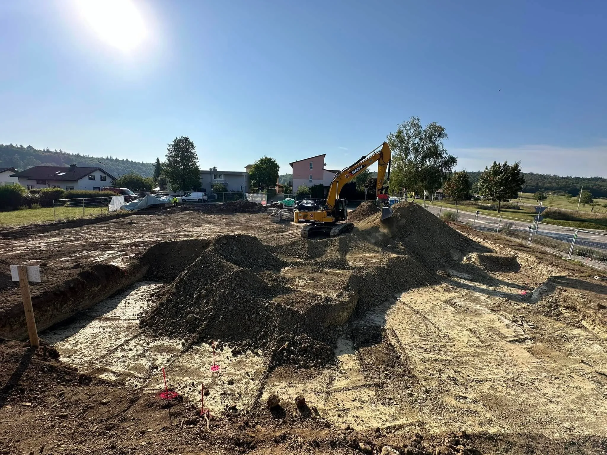 Projektstart in Niefern-Öschelbronn – die Erdarbeiten beginnen