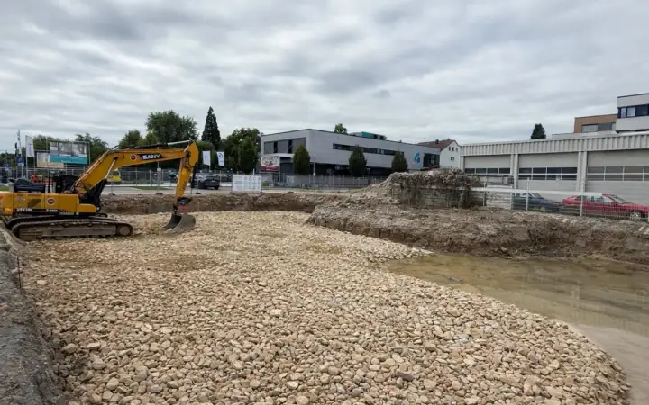 Fundament fertiggestellt – Projekt Oberderdingen