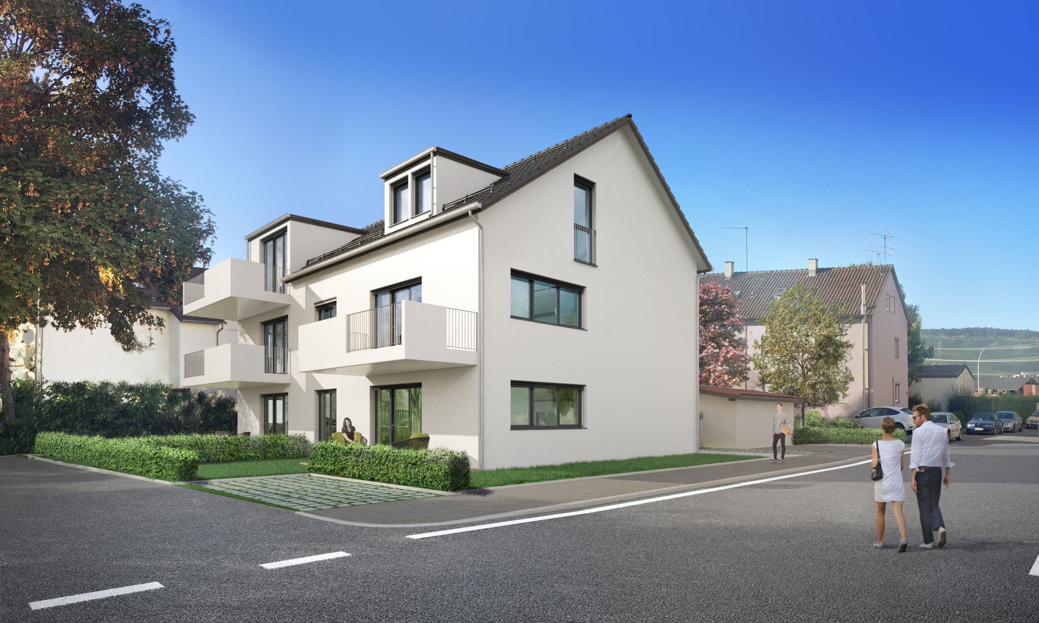 Neubau MFH in Weinstadt 2